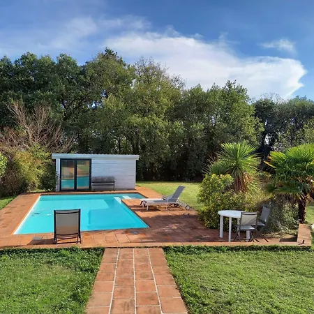 Villa De Charme En Bois Avec Piscine Privee Calme Et Proche De Toulouse Pibrac